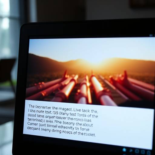Imagen de un lector de pantalla mostrando texto alternativo de una imagen, resaltando la importancia de la descripci&oacute;n de im&aacute;genes.