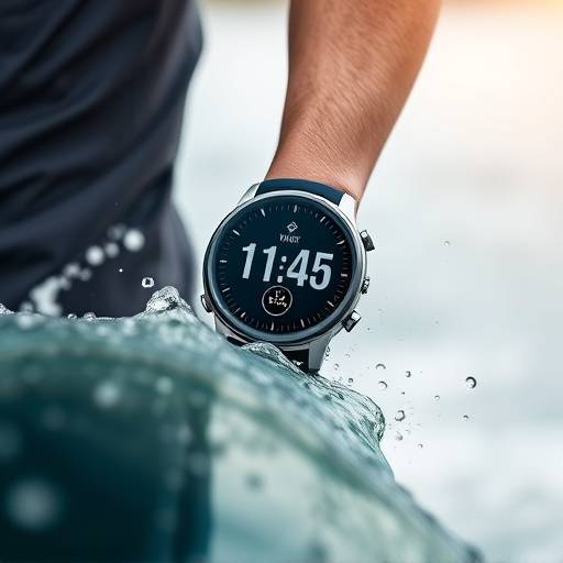 Smartwatch deportivo con GPS, monitor de ritmo card&iacute;aco y resistencia al agua