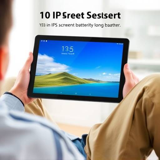 Tablet de 10 pulgadas con pantalla IPS y bater&iacute;a de larga duraci&oacute;n